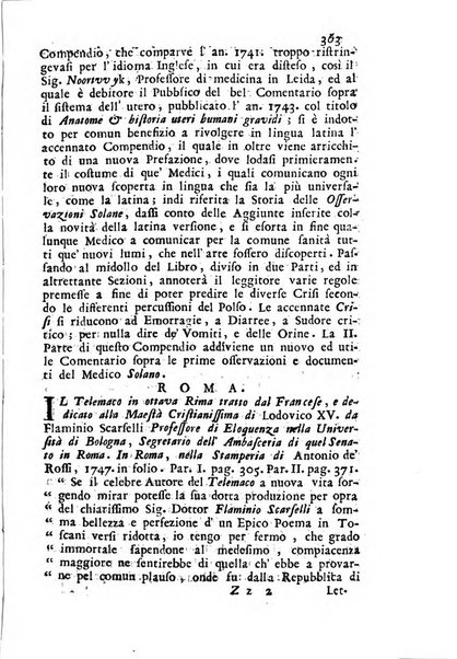 Novelle della Repubblica delle lettere dell'anno ..., pubblicate sotto gli auspizj di sua eccellenza ...