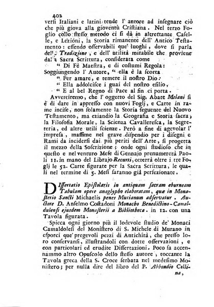 Novelle della Repubblica delle lettere dell'anno ..., pubblicate sotto gli auspizj di sua eccellenza ...