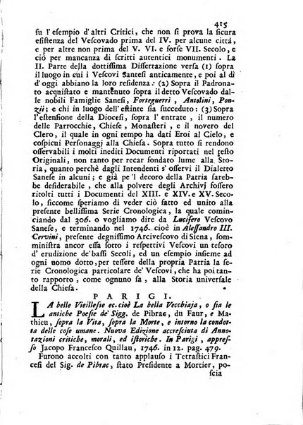 Novelle della Repubblica delle lettere dell'anno ..., pubblicate sotto gli auspizj di sua eccellenza ...