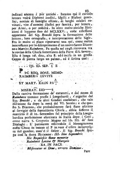 Novelle della Repubblica delle lettere dell'anno ..., pubblicate sotto gli auspizj di sua eccellenza ...