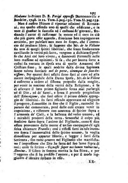 Novelle della Repubblica delle lettere dell'anno ..., pubblicate sotto gli auspizj di sua eccellenza ...