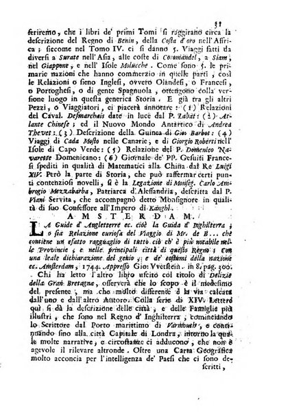 Novelle della Repubblica delle lettere dell'anno ..., pubblicate sotto gli auspizj di sua eccellenza ...