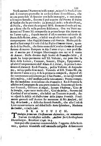 Novelle della Repubblica delle lettere dell'anno ..., pubblicate sotto gli auspizj di sua eccellenza ...