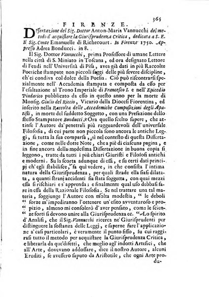 Novelle della Repubblica delle lettere dell'anno ..., pubblicate sotto gli auspizj di sua eccellenza ...