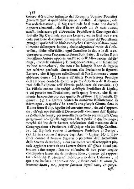 Novelle della Repubblica delle lettere dell'anno ..., pubblicate sotto gli auspizj di sua eccellenza ...