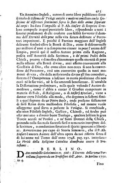 Novelle della Repubblica delle lettere dell'anno ..., pubblicate sotto gli auspizj di sua eccellenza ...