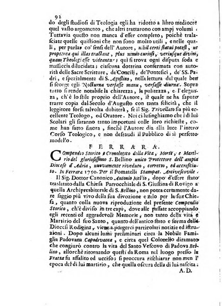 Novelle della Repubblica delle lettere dell'anno ..., pubblicate sotto gli auspizj di sua eccellenza ...