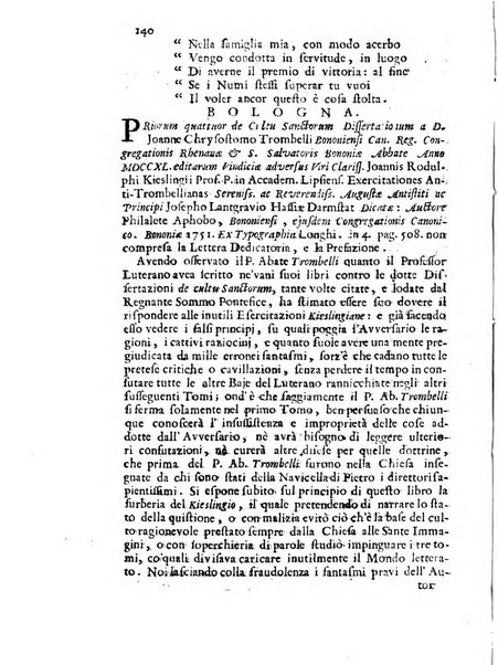 Novelle della Repubblica delle lettere dell'anno ..., pubblicate sotto gli auspizj di sua eccellenza ...