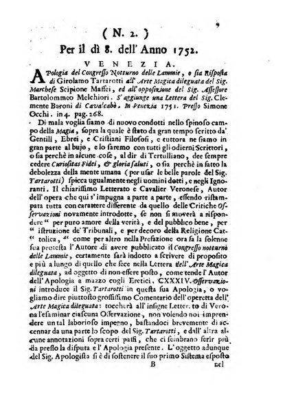 Novelle della Repubblica delle lettere dell'anno ..., pubblicate sotto gli auspizj di sua eccellenza ...