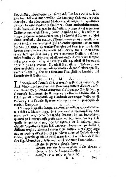 Novelle della Repubblica delle lettere dell'anno ..., pubblicate sotto gli auspizj di sua eccellenza ...