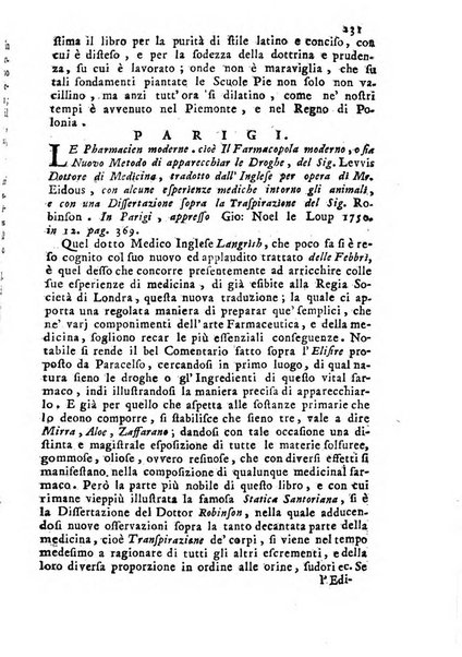 Novelle della Repubblica delle lettere dell'anno ..., pubblicate sotto gli auspizj di sua eccellenza ...