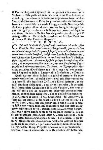 Novelle della Repubblica delle lettere dell'anno ..., pubblicate sotto gli auspizj di sua eccellenza ...