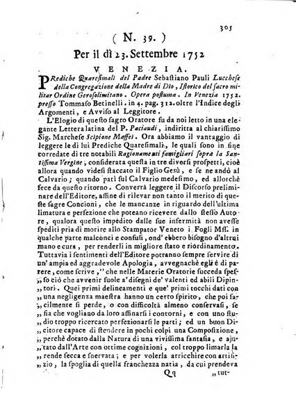 Novelle della Repubblica delle lettere dell'anno ..., pubblicate sotto gli auspizj di sua eccellenza ...