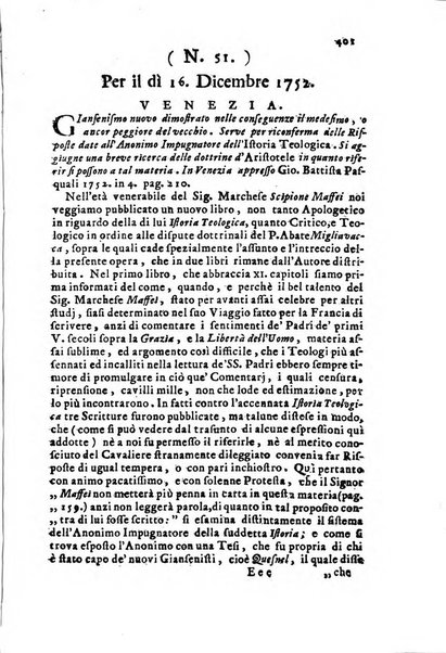 Novelle della Repubblica delle lettere dell'anno ..., pubblicate sotto gli auspizj di sua eccellenza ...