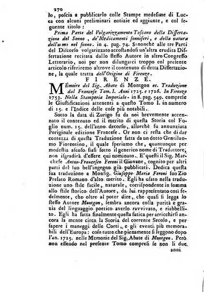 Novelle della Repubblica delle lettere dell'anno ..., pubblicate sotto gli auspizj di sua eccellenza ...