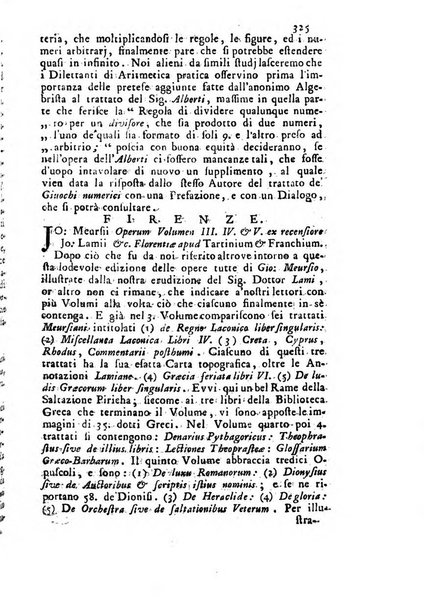 Novelle della Repubblica delle lettere dell'anno ..., pubblicate sotto gli auspizj di sua eccellenza ...