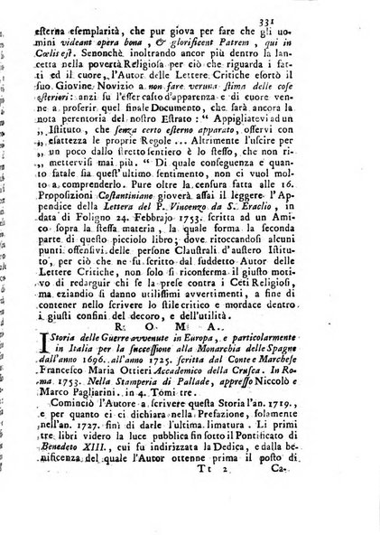 Novelle della Repubblica delle lettere dell'anno ..., pubblicate sotto gli auspizj di sua eccellenza ...