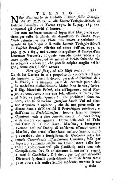 Novelle della Repubblica delle lettere dell'anno ..., pubblicate sotto gli auspizj di sua eccellenza ...