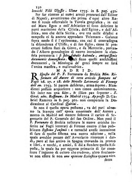 Novelle della Repubblica delle lettere dell'anno ..., pubblicate sotto gli auspizj di sua eccellenza ...