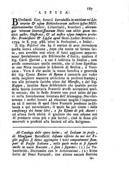 Novelle della Repubblica delle lettere dell'anno ..., pubblicate sotto gli auspizj di sua eccellenza ...