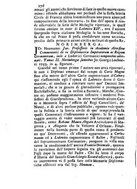 Novelle della Repubblica delle lettere dell'anno ..., pubblicate sotto gli auspizj di sua eccellenza ...