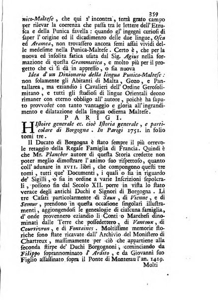 Novelle della Repubblica delle lettere dell'anno ..., pubblicate sotto gli auspizj di sua eccellenza ...