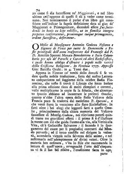 Novelle della Repubblica delle lettere dell'anno ..., pubblicate sotto gli auspizj di sua eccellenza ...