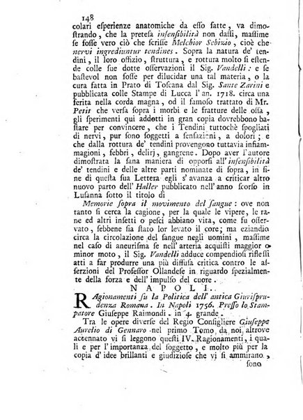 Novelle della Repubblica delle lettere dell'anno ..., pubblicate sotto gli auspizj di sua eccellenza ...