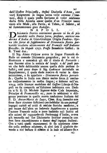 Novelle della Repubblica delle lettere dell'anno ..., pubblicate sotto gli auspizj di sua eccellenza ...