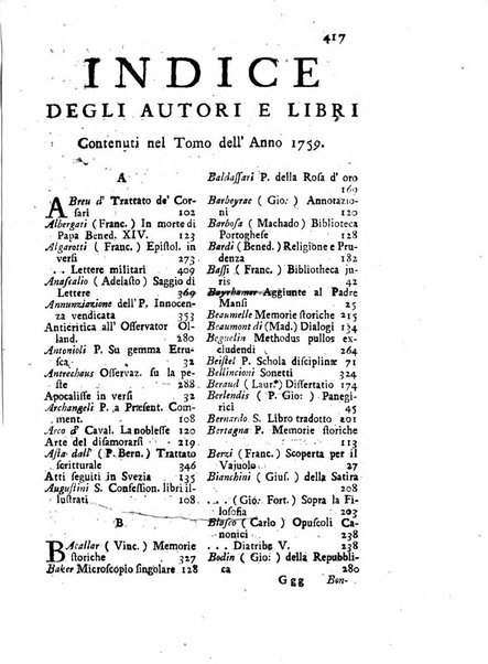 Novelle della Repubblica delle lettere dell'anno ..., pubblicate sotto gli auspizj di sua eccellenza ...