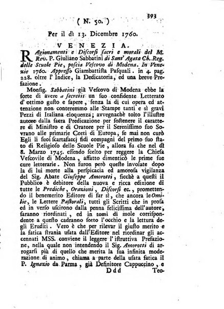 Novelle della Repubblica delle lettere dell'anno ..., pubblicate sotto gli auspizj di sua eccellenza ...