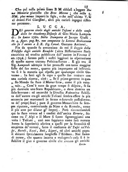 Novelle della Repubblica delle lettere dell'anno ..., pubblicate sotto gli auspizj di sua eccellenza ...