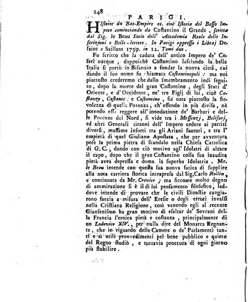 Novelle della Repubblica delle lettere dell'anno ..., pubblicate sotto gli auspizj di sua eccellenza ...