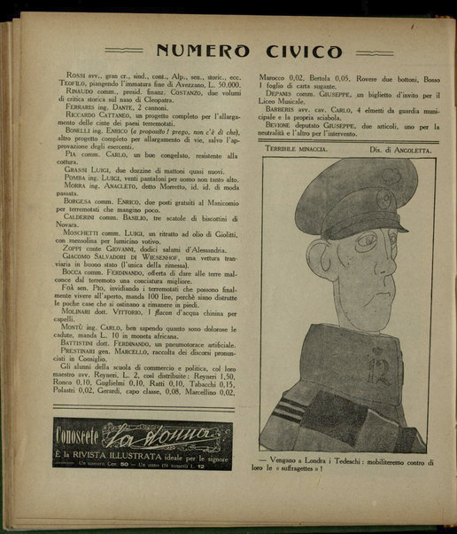 Numero : settimanale umoristico illustrato