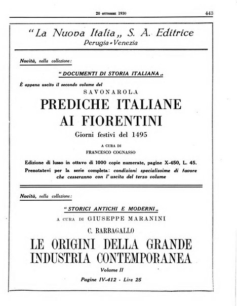 La nuova Italia rassegna critica mensile della cultura italiana e straniera