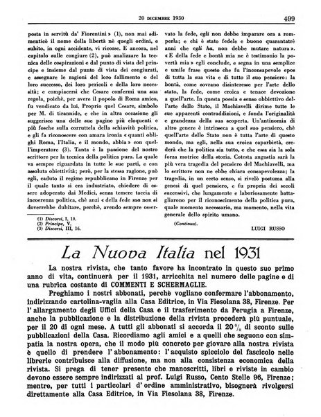 La nuova Italia rassegna critica mensile della cultura italiana e straniera