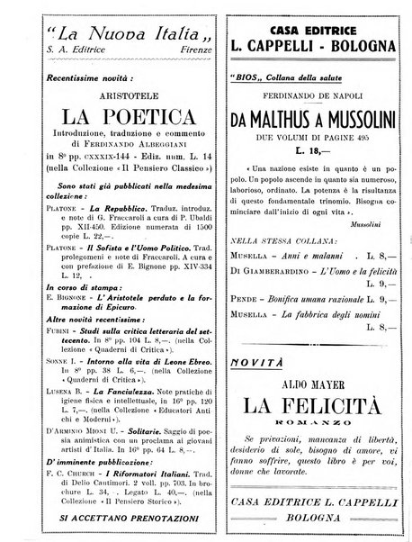 La nuova Italia rassegna critica mensile della cultura italiana e straniera