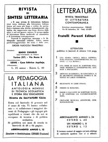 La nuova Italia rassegna critica mensile della cultura italiana e straniera