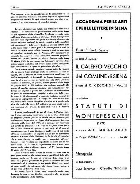 La nuova Italia rassegna critica mensile della cultura italiana e straniera