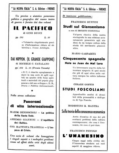 La nuova Italia rassegna critica mensile della cultura italiana e straniera