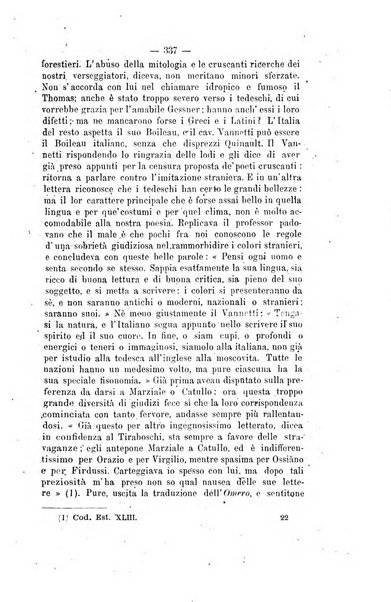 La nuova rivista internazionale periodico di lettere, scienze ed arti