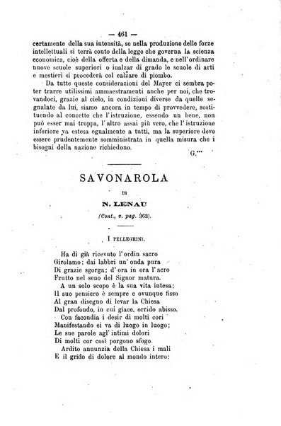 La nuova rivista internazionale periodico di lettere, scienze ed arti