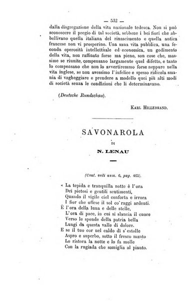 La nuova rivista internazionale periodico di lettere, scienze ed arti