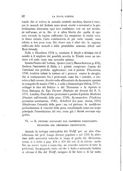 La nuova scienza rivista dell'istruzione superiore