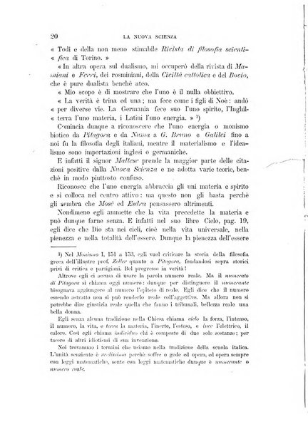 La nuova scienza rivista dell'istruzione superiore