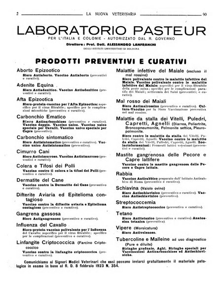 La nuova veterinaria rivista mensile fondata e diretta da Alessandro Lanfranchi