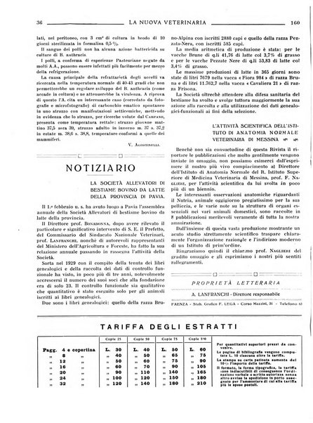 La nuova veterinaria rivista mensile fondata e diretta da Alessandro Lanfranchi