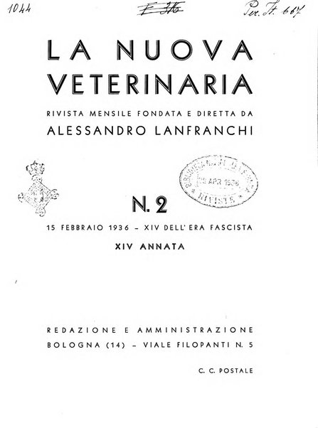 La nuova veterinaria rivista mensile fondata e diretta da Alessandro Lanfranchi