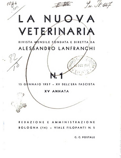 La nuova veterinaria rivista mensile fondata e diretta da Alessandro Lanfranchi