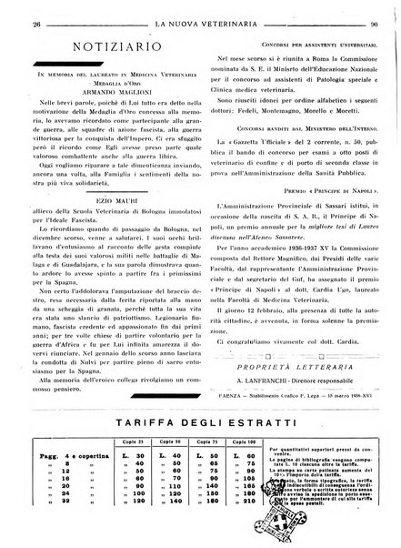 La nuova veterinaria rivista mensile fondata e diretta da Alessandro Lanfranchi